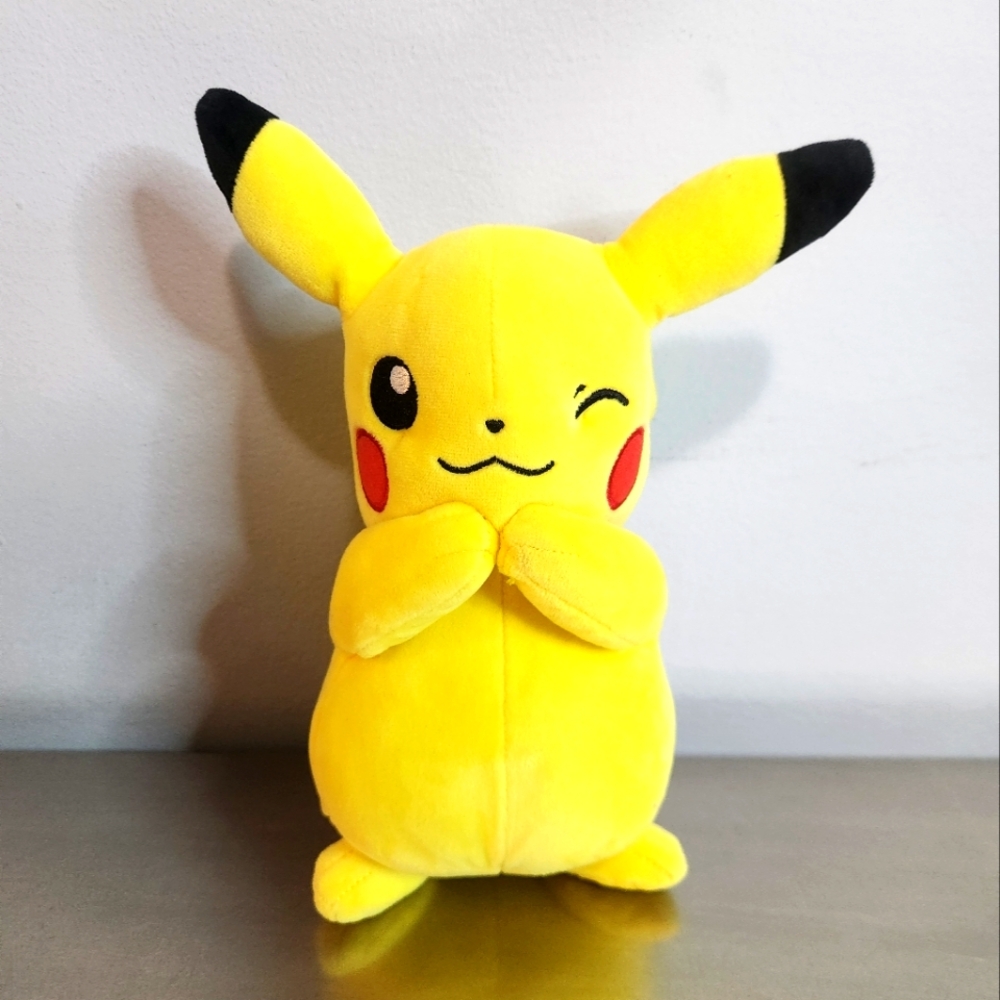 "Winking" Pikachu Plush
